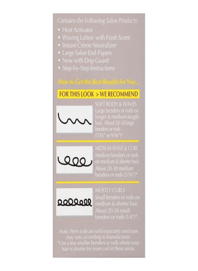 Ogilvie Salon Styles Precisely Right Professional Conditioning Perm Kit - Ideal for Color-Treated, Thin, or Delicate Hair - 6 pc - Image 4